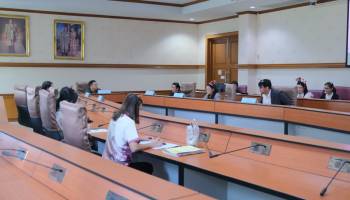 ประชุมคณะกรรมการบริหารสำนักงานสภามหาวิทยาลัย 24(7/2568)