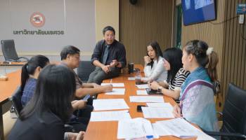 ประชุมการจัดทำขั้นตอนการปฏิบัติงานของบุคลากรสำนักงานสภามหาวิทยาลัย