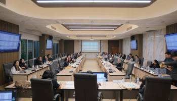 ประชุมตัวแทนของส่วนงานเพื่อเลือกกรรมการสภามหาวิทยาลัย ประเภทอาจารย์