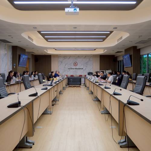 การประชุมสภามหาวิทยาลัยนเรศวร ครั้งที่ 348 (6/2569) วันเสาร์ที่ 6 มิถุนายน 2569