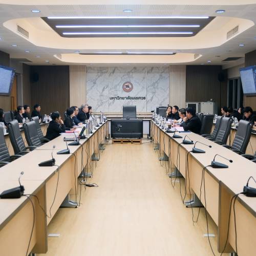 การประชุมสภามหาวิทยาลัยนเรศวร ครั้งที่ 350 (8/2569) วันเสาร์ที่ 1 สิงหาคม 2569