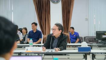 การประชุมคณะกรรมการติดตามประเมินผลฯ ของคณบดีคณะสถาปัตยกรรมศาสตร์ ศิลปะและการออกแบบ 1/2569