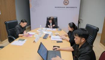 การประชุมคณะกรรมการติดตามประเมินผลฯ ของคณบดีคณะสถาปัตยกรรมศาสตร์ ศิลปะและการออกแบบ ครั้งที่ 3/2569