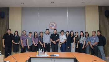 การประชุมหารือกระบวนการดำเนินงานร่วมกันระหว่างสำนักงานสภามหาวิทยาลัยและกองกลาง